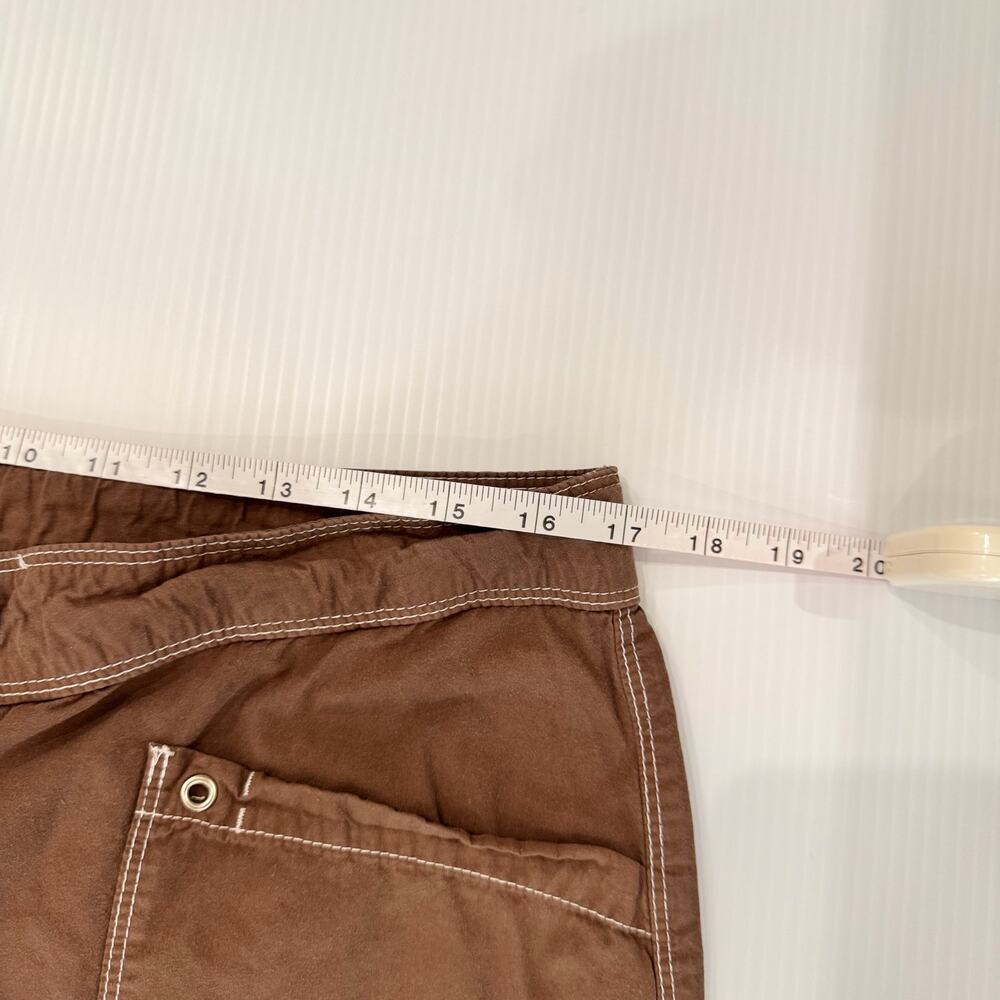 Fresh Produce Capri Pants Brown Cotton Women’s XL Coastal Casual Resort Natural - Picture 16 of 16